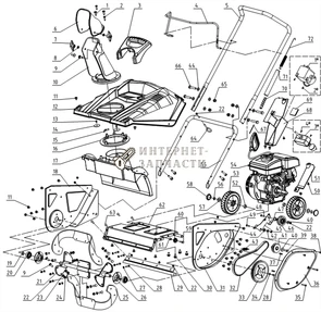 Винт 3*25 снегоуборщика RedVerg RD-23028-1 6644878_RD