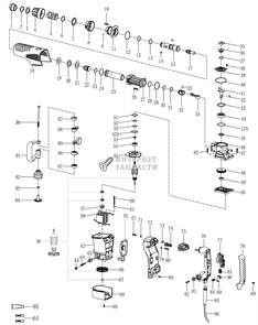 Сальник отбойного молотка Redverg RD-DH1350-45 6651045_RD
