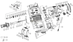 Кольцо отбойного молотка Redverg RD-DH1850-7 6651095_RD