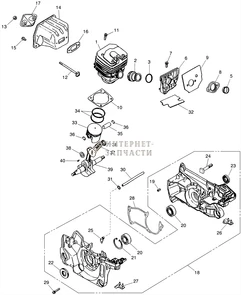 Накладка бензопилы Redverg RD-GC45-16-3-18 6646650_RD