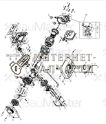 Прокладка глушителя генератора BauMaster PG-8709X-67