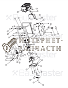 Ротор и статор в сборе генератора BauMaster PG-8715X-1-39N,41N