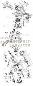 Статор генератора BauMaster PG-8719WX-103 390408