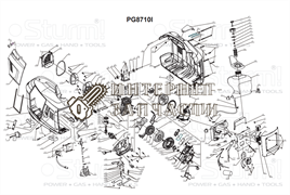 Набор комплектующих генератора BauMaster PG0099