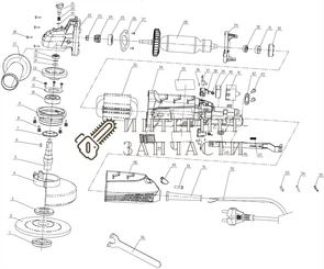 Выключатель болгарки Redverg RD-AG210-230S 404782