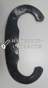 Лопасть резиновая снегоуборщика Калибр СНБЭ-1700.4.05 СНБЭ1700405-1000008