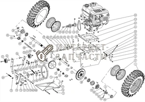 Фрикционное кольцо снегоуборщика RedVerg RD-SB71/1150BS-E №52 436498