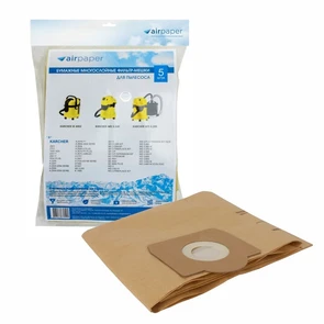 {{photo.Alt || photo.Description || 'PK-218/5 Фильтр-мешки Airpaper бумажные для пылесоса, 5 шт'}}