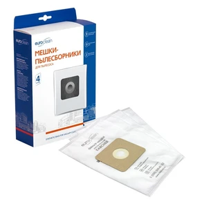 {{photo.Alt || photo.Description || 'Мешки-пылесборники Euroclean E-58/4 синтетические для пылесоса, 4 шт'}}