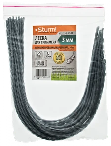 Леска для триммера STURM GT3535-3.0-S GT3535-3.0-S