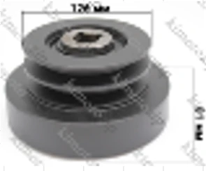 Муфта сцепления Kimotozip для затирочной машины 25,4мм 145039