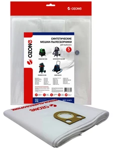 {{photo.Alt || photo.Description || 'Мешки-пылесборники Ozone MXT-318/5 синтетические для пылесоса, 5 шт'}}