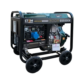 {{photo.Alt || photo.Description || 'Генератор дизельный STEM Techno S5500DE (5.5 кВт, электростартер, дисплей, подогрев)'}}