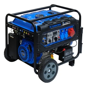 Генератор бензиновый Dinking DKA8500EW-3/1 (8,5кВт,230/400 В, электростартер, 17лс, колёса, АВР) 1686