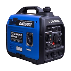 Генератор бензиновый инверторный Dinking DK2500i (2.5кВт, 230В/50Гц, DK164, бак 4л.) 1705