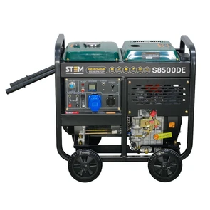 {{photo.Alt || photo.Description || 'Генератор дизельный STEM Techno S8500DE (8,5кВт, электростартер, дисплей, подогрев, АВР)'}}