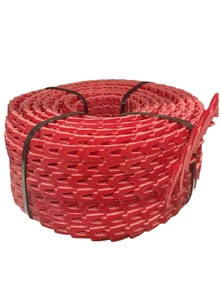 Клиновой ремень сегментный PowerTwist PU Link belt Z/10, красный, длина 50 м