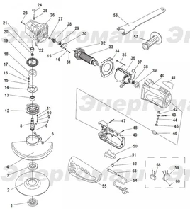 Защитный кожух болгарки Sturm! AG923HH (рис. 4) AG923HH-4