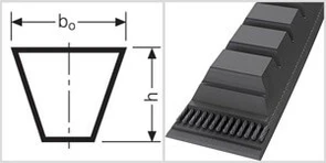 Ремень приводной клиновой  СХ 59  Li=1499mm, Ld=1558mm LC30212491