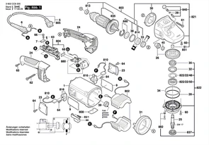 Регулировочное кольцо 0,4 MM ТОЛСТЫЙ болгарки Bosch PWS 2000-230 JE (рис.) 1600190040