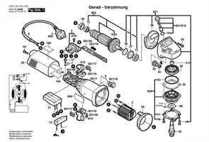 СТЯЖНАЯ ГАЙКА M14 болгарки GWS 1000 (рис.750/20) 1603340040
