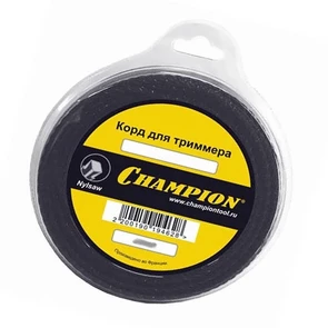 Корд триммерный CHAMPION  Nylsaw 3.5мм*27м (черный зубчатый) C5048