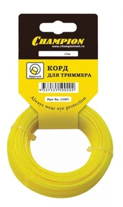Корд триммерный CHAMPION  Round 1.3мм* 15м (круглый) в мотке C5062