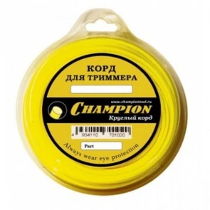 Корд триммерный CHAMPION  Round 4.0мм* 95м (круглый)+нож C5063