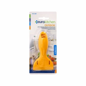 {{photo.Alt || photo.Description || 'Скребок Eurokitchen для чистки стеклокерамики, оранжевый'}}