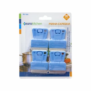 {{photo.Alt || photo.Description || 'Набор скребков Eurokitchen для чистки стеклокерамики, голубой'}}