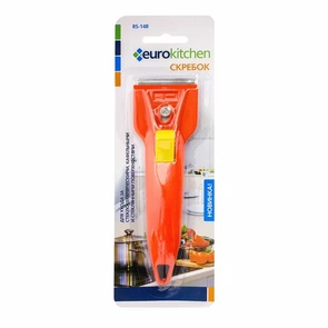 {{photo.Alt || photo.Description || 'Скребок Eurokitchen для чистки стеклокерамики, красный/желтый'}}