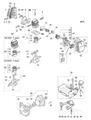 Кожух глушителя триммера Efco 8300 (рис. 1) 4196017