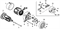 гайка фланцевая М4 M10400-0000000BZ бензогенератора Elitech БЭС 3000 Р  (рис.19) - фото 23242