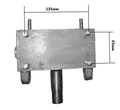 Редуктор двухроторной затирочной машины левый 16945619