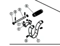 Рукоятка поз. 90 DB 400 отбойного молотка PATRIOT DB 400 (140301400) EAN8-20071059 (SK) 2017 457189