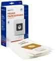 Мешки-пылесборники Euroclean E-10/4 синтетические для пылесоса, 4 шт