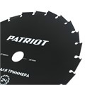 Нож PATRIOT TBM 24 для триммера (255х25.4 мм, 24 зубца) 42363