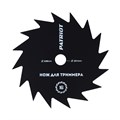 Нож PATRIOT TBS 16 для триммера (230х25.4 мм, 16 зубьев) 57584
