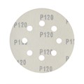 Круг шлифовальный на липучке (125 мм, Р120, 8 отв.) 36651