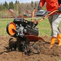 Мотоблок бензиновый PATRIOT Победа с колесами X-Drive 49958