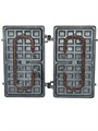 Панель жарочная в сборе с ТЭНом (350-375Вт) 2 части вафельницы making Oasis everywhere PK-VW