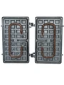 Панель жарочная в сборе с ТЭНом (350-375Вт) 2 части вафельницы making Oasis everywhere PK-VW