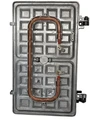 Панель жарочная в сборе с ТЭНом (350-375Вт) 2 части вафельницы making Oasis everywhere PK-VW