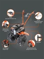 Мотоблок бензиновый PATRIOT УРАЛ с колесами Extreme 76338