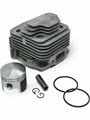 Поршневая группа Champion (без прокладок) поршень с графитовым напылением PRO, триммера T434-T447, мотобура AG243, культиватора GC243, GC243E, опрыскивателя PS242