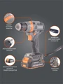 Дрель-шуруповерт аккумуляторная PATRIOT BR 212 UES 105641