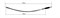 Трос реверса виброплит (длинна троса 94 см) - фото 5380