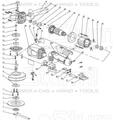 AG9012V-16 шестерня большая h15; D53; d10 мм /BIG GEAR/ Sturm! AG9012V-16