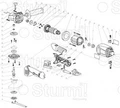 AG9515D-36 щеткодержатель /BRUSH HOLDER/ Sturm! AG9515D-36