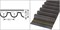 Зубчатый усиленный приводной ремень с арамидным кордом  НТD 352 8М СХА - фото 58280